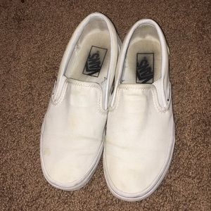 Vans slip on.